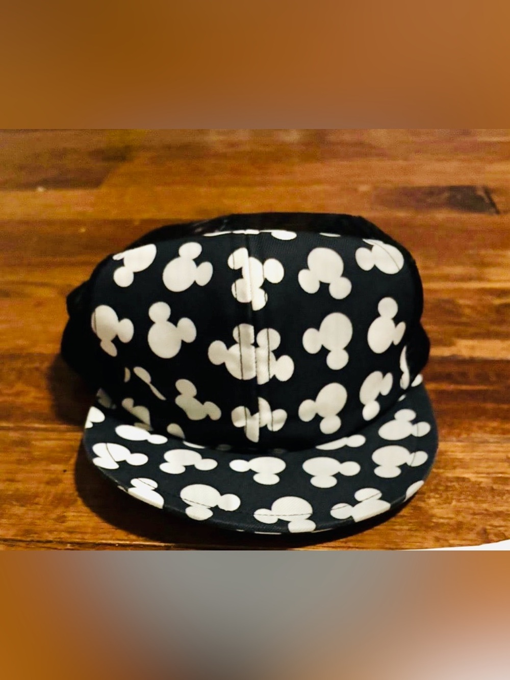 George Hats Kid Size Mickey Disney Black White Trucker Hat Character